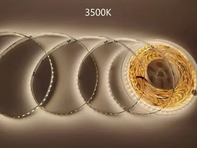 LED-Lichtstreifen Großhandel Niedrigspannung 12V hohe Helligkeit linear Patch selbstklebend 120 LEDs 8mm Hochzeit 2835 warmweiße Lichtstreifen Hersteller - 8