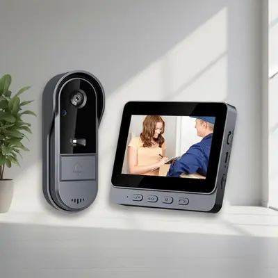M15S Wireless Video Doorbell, IP65 Waterproof, Night Vision, Large Battery - 5