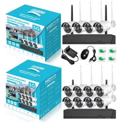 4K WiFi network camera system with audio AHD