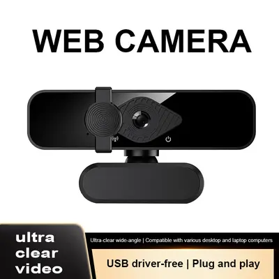 2K/4K USB-Webcam, Plug & Play, mit Mikrofon - 2