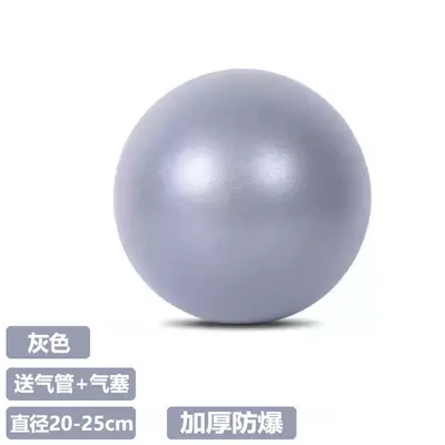 25cm Pilates Ball PVC Mini Yoga Ball, Explosion-Proof, Glute Training