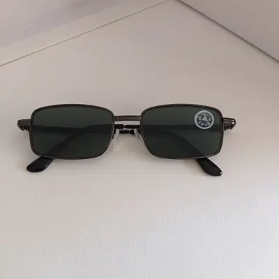 Rhinestone Temple Sunglasses with Flat Crystal Glass Lenses, Non-Prescription - 10