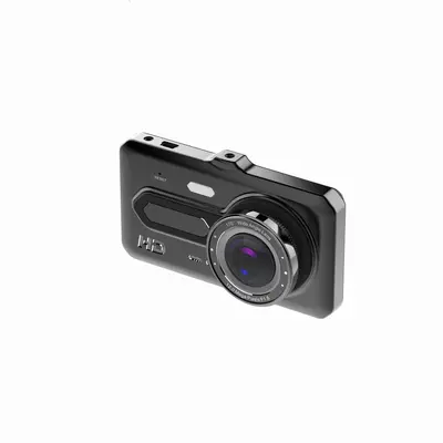 Araç kamerası, 4 inç dokunmatik, 1080P Full HD, gece görüşü, çift lens