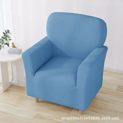 Direktverkauf vom Hersteller Dropshipping Milchseide hochelastische einzelne Sesselhusse für Schlafzimmer und Wohnzimmer erhältlich - 11