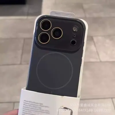 Fine Ring Magnetic Liquid Silicone Phone Case for iPhone 17 Pro, New iPhone 16 Max Crystal Lens Protector 18 - 13
