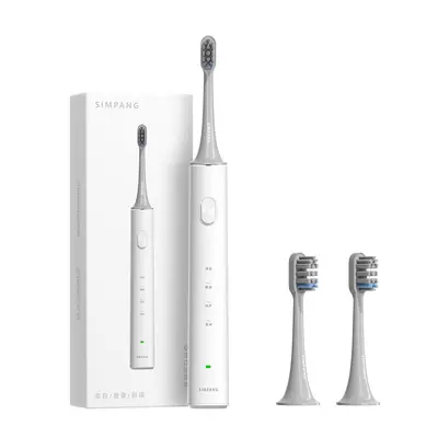 Ultrasonic electric toothbrush for adults, rechargeable, soft bristles
