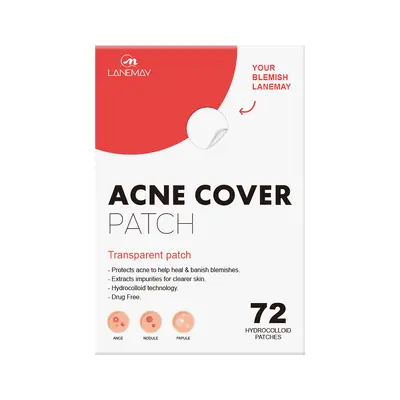 Invisible Hydrocolloid Acne Patch with Essential Oil, ACNE COVER PATCH - 3