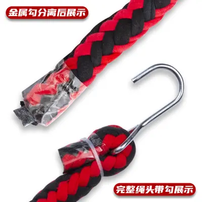 Elastic Bungee Strap for Motorcycles and Bicycles, Cargo Tie-Down Cord - 5