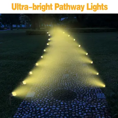Новый уличный солнечный прожектор 38LED высокой яркости, точечный садовый светильник для двора, садовой дорожки, дерева и декоративного газона