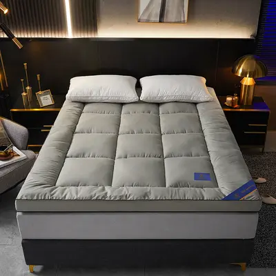 Five-Star Hotel Mattress Feather Fiber Soft Pad Thick Tatami Mat Topper for Home Guesthouses Rental Bedding - 8