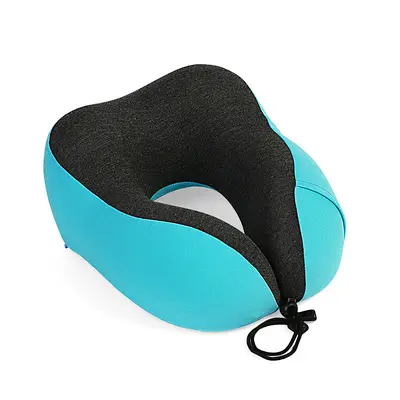 Memory foam U-şekli yastık, gri, taşınabilir, ayarlanabilir - 9