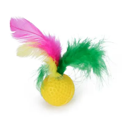 21-Piece Cat Toy Combination Set with Cat Wand Teasers and Assorted Cat Supplies - 4