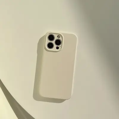 iPhone 16 Liquid Silicone Phone Case, Pure Colour, Compatible with 14 Plus - 8