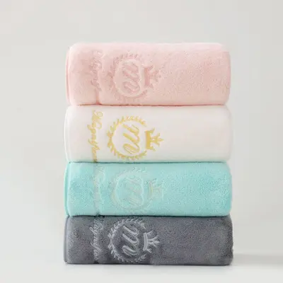 Hotel bath towel 3-piece set, quick-drying absorbent - 11