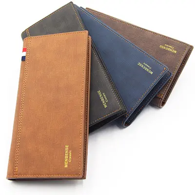 MenBense Men's Long Wallet, Large Capacity, Multifunctional Korean-Style Clutch - 2