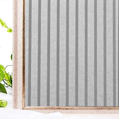 Fenster-Milchglasfolie halbtransparente undurchsichtige Glasaufkleber Badezimmer Bad Anti-Spionage-Datenschutz-Glasaufkleber - 10