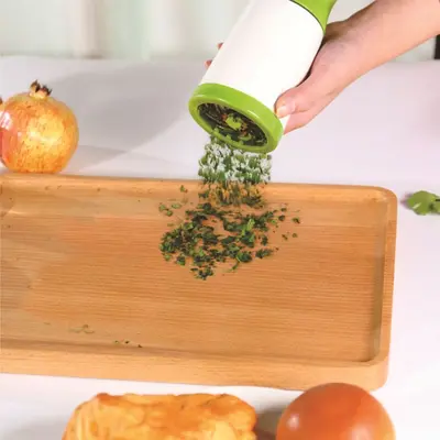 跨境新款香菜切碎器 碎菜器  草药切碎器 绿色研磨器 - 3