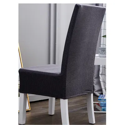 Sandalye kılıfı, kadife, yemek masası, elastik, evrensel