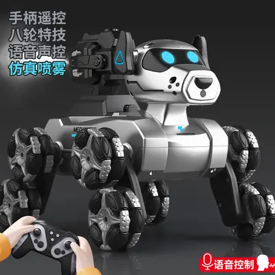 8-Wheel Stunt Robot Dog RC Car with Camera and Gesture Sensing - 9