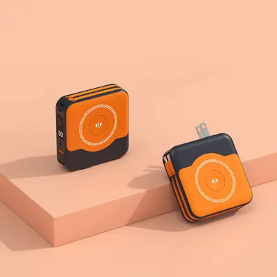 22.5W Wired Magnetic Watch Charger with 10000 mAh Power Bank, 5-in-1 - 13