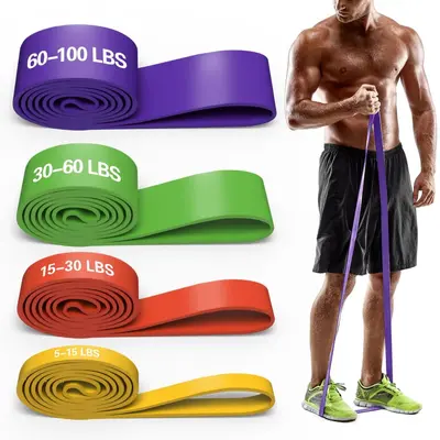 TPE Resistance Band for Fitness and Pull-Up Assistance, Unisex - 2