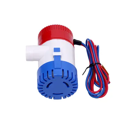 12V RV Water Pump 1100 GPH Submersible DC Pump for Yachts and RVs - 3