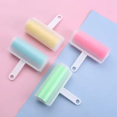Large lint roller, washable, clothing dust removal brush