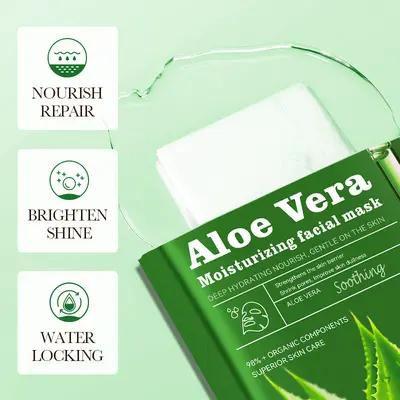 SADOER Aloe Vera Nemlendirici ve Yatıştırıcı Meyve Özlü Yüz Maskesi (İngilizce) Sınır Ötesi Ticareti