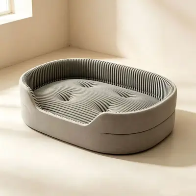 Four-Season Thick Dog Bed, Washable, for Small and Medium Dogs and Cats - 8