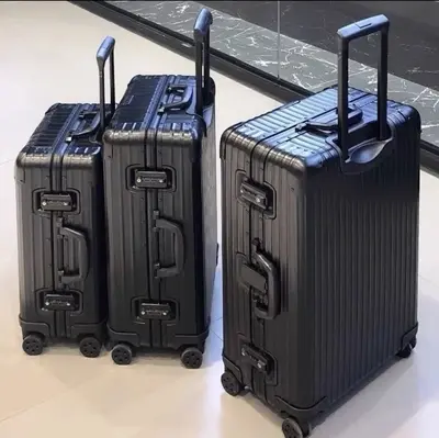 20-inch aluminum magnesium alloy luggage metal suitcase