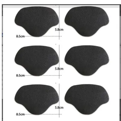 Self-Adhesive Shoe Heel Repair Patch for Worn Sneakers - 7