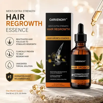 Haarwuchsessenz gegen Haarausfall und Frizz