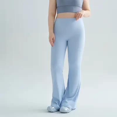 Women's High-Waist Tummy Control Yoga Pants, Thin Moisture-Wicking Sports Long Pants - 11