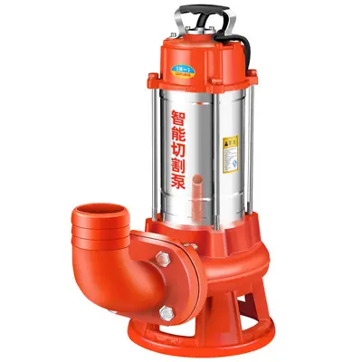 Cutting-Type Sewage and Sludge Pump, 220V Septic Tank Pump, 380V Submersible - 5