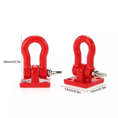 RC Model Car Accessories, 1:10/1:8 Simulation Shovel and Tow Rope