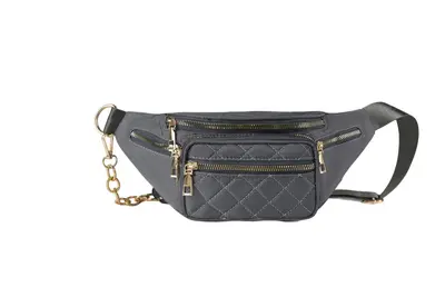 Chain Oxford Cloth Women's Waist Bag Large Capacity Crossbody - 9