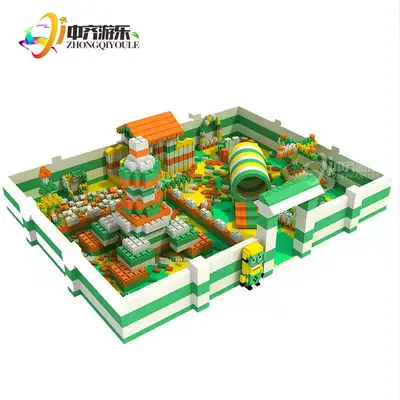 Children's Playground Large Foam Building Block Fence, Big Square Tiles, EPP Foam - 6