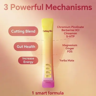 Yerba Mate Toz Saşe, Çilek Aromalı Anında Çözünen Takviye - 4