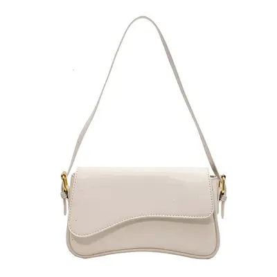 Women's Flip-Cover Magnetic Snap Single-Shoulder Bag, Crossbody Strap - 8