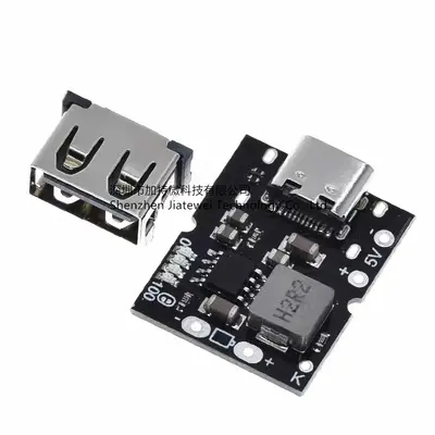 High-precision 5V2A charge and discharge integrated module compatible with 4.2V lithium battery charging module with Type-C input