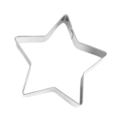 Stainless Steel Cartoon Cookie Cutter, Five-Pointed Star Shape