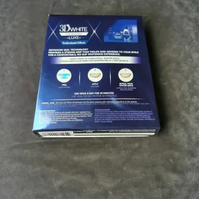 3DWHITE Zahnaufhellungsstreifen Set, 3D, Geschenkbox - 4