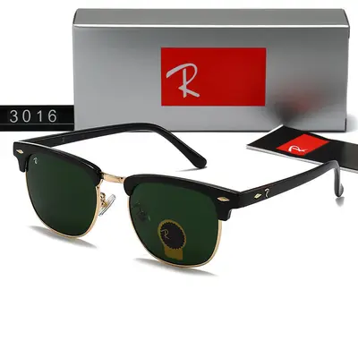 Sonnenbrille mit Glasgläsern im Orangen-Design 93016 - 1