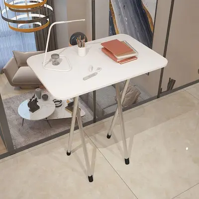 Simple home type rectangular folding rental table dormitory portable dining table outdoor counter table manufacturer wholesale - 11