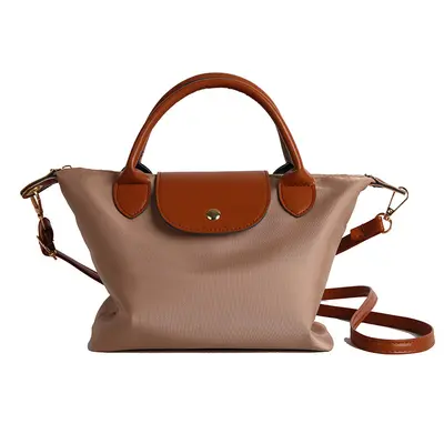 Two-Tone Matte Small Square Crossbody Bag for Women - 6