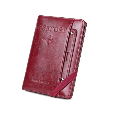 Passport holder, travel wallet, multifunctional - 6