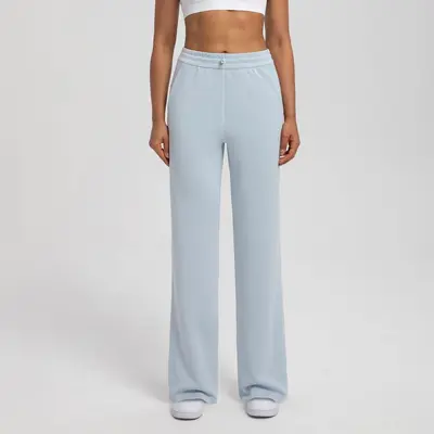 Athena lulu Women's Yoga Long Pants, Modal Fabric, Air Layer, Loose Straight Leg - 2