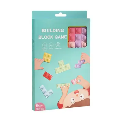 Pop It Oyuncağı, Silikon, Tetris Bloklı