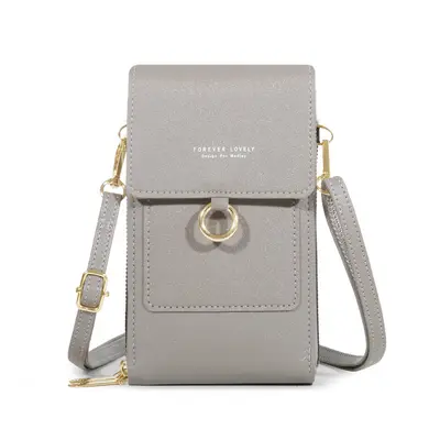 MADLEY Crossbody-Handytasche aus PU-Leder mit Touchscreen - 12