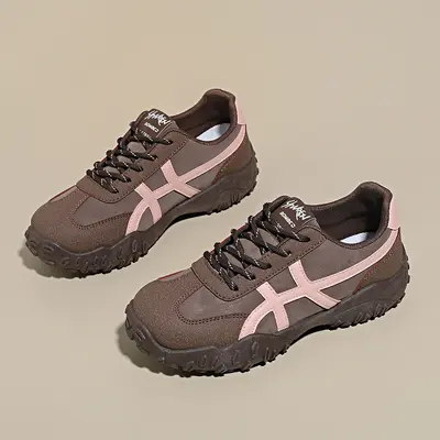 Женские кроссовки в корейском стиле dad shoes 2026 осенние новинки на толстой подошве с увеличением роста для студентов спортивные для бега уличные casual C9017 (ins)